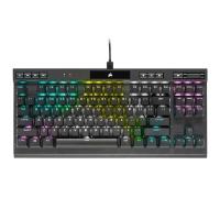 Corsair K70 TKL CS BLK-OPX Silver-RGB Mechnical Gaming Keyboard - Black