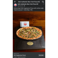 Vegetarian Large Pizza (Online Only)