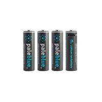 Pale Blue Smart USB-C Rechargeable AA Batteries 4 Pack 