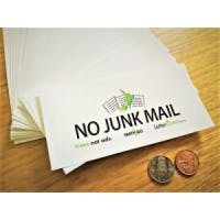 [FREE] "No Junk Mail" Sticker  