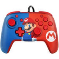 Nintendo Switch Mario Faceoff Deluxe+ Audio Wired Controller 