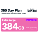 Buy 1 Get 1 Free Extra Large Kogan Mobile 365 Day SIM Plan 32GB Per Month, Unlimited Calls/Texts to NZ/AU